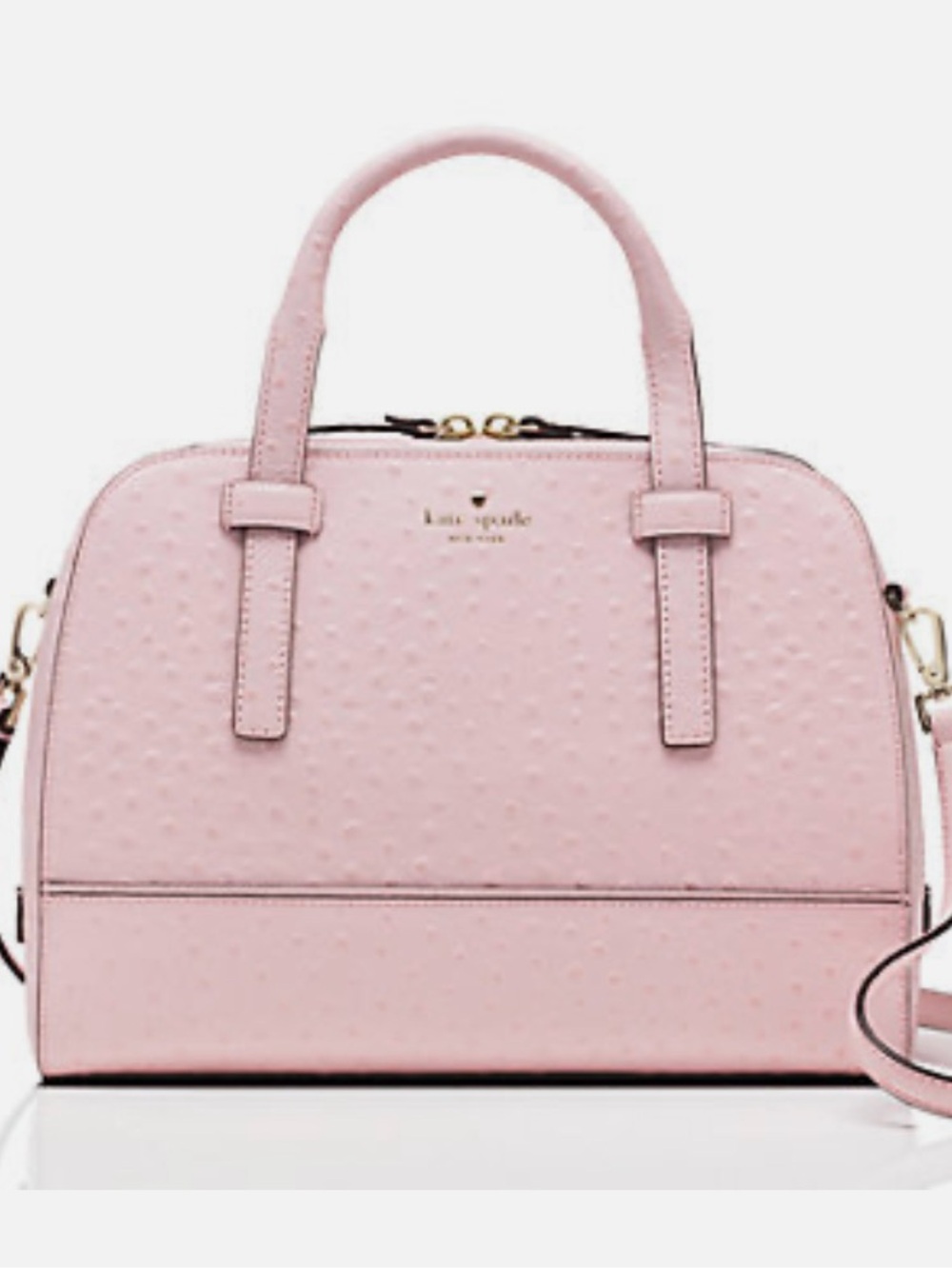 kate spade Riverside Street ostrich Felix bag (small)